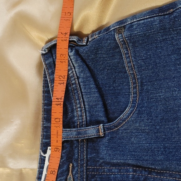Express Precision Fit blue jeans 5/6 S - Picture 2 of 10